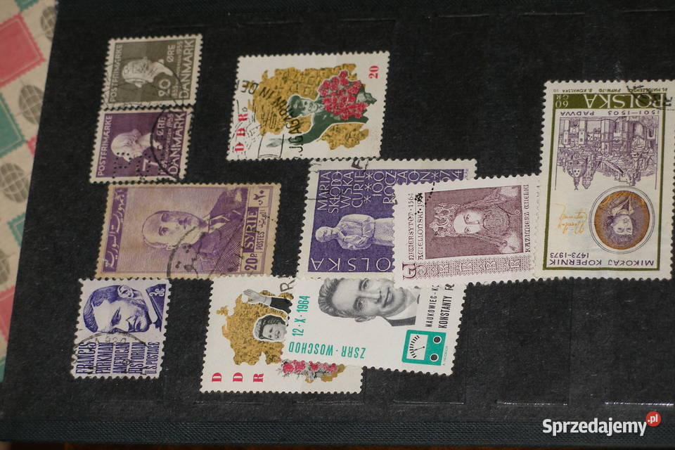 Znaczki z lat 60 i 70 Całość Warszawa