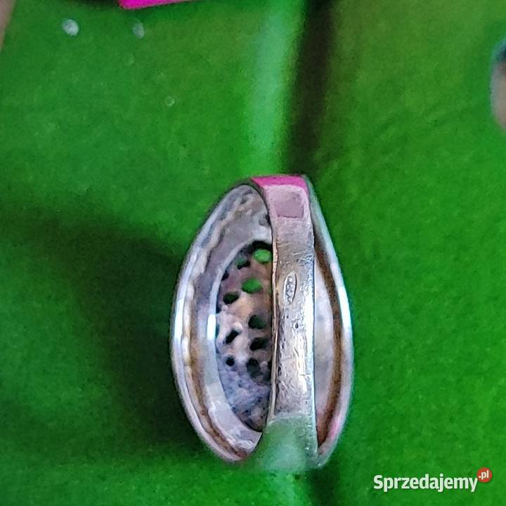 Srebrny pierścionek vintage 925 mazowieckie sprzedam