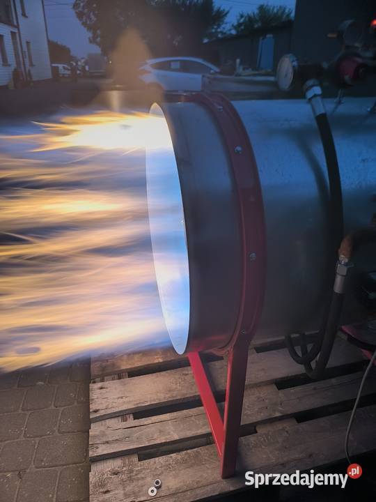 Palnik Gazowy 800kW 2000kW na propan do suszarni nieuszkodzony Galewice