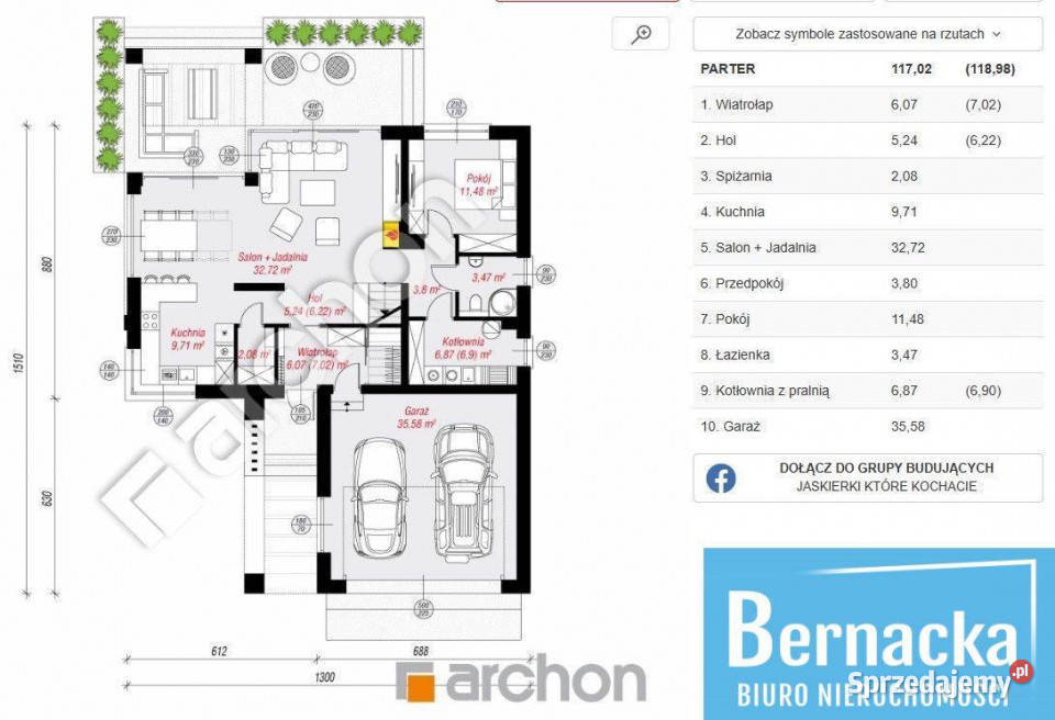 Nowoczesny dom wolnostojący duża działka Wrocław