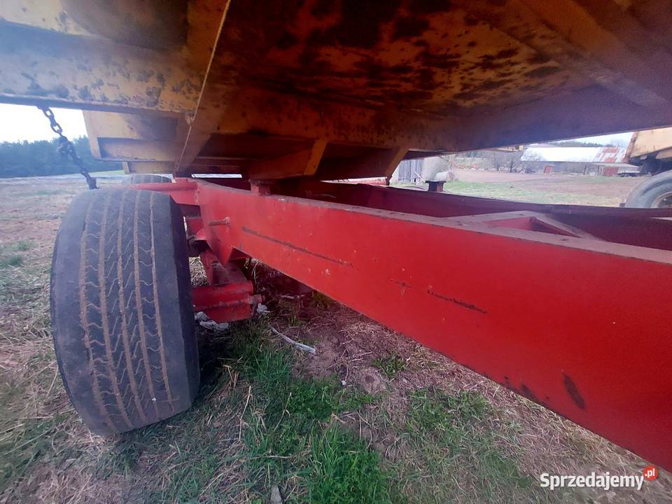 Przyczepa wywrotka mullie 12t tandem budowlana nieuszkodzony Suwałki