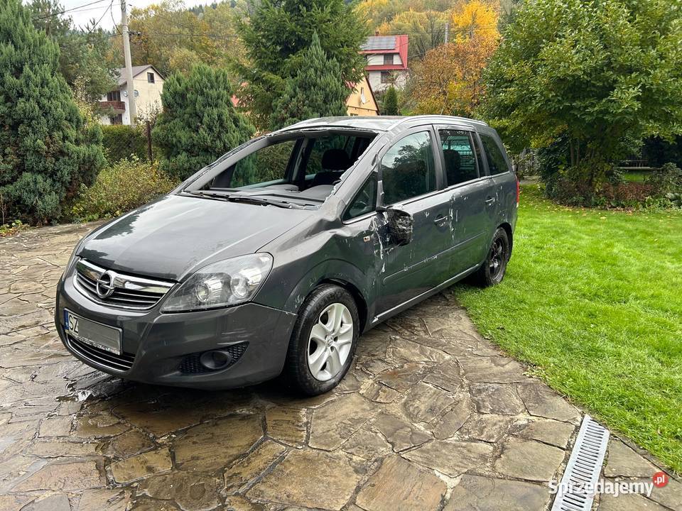 Opel Zafira na części odbudowy śląskie Rajcza