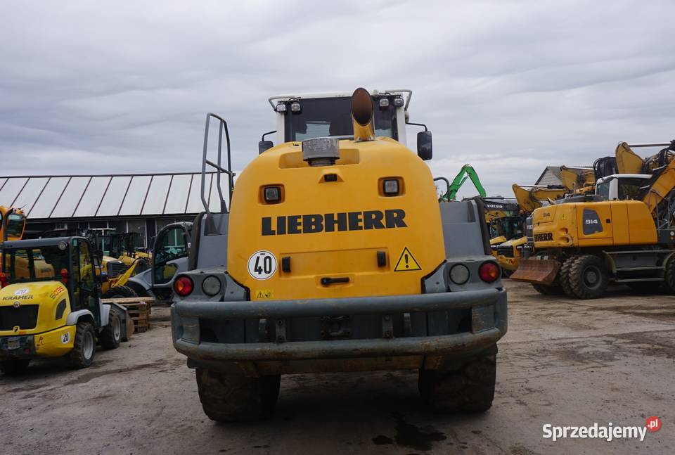 Ładowarka kołowa Liebherr L 550 2014 Rok produkcji 2014 sprzedam