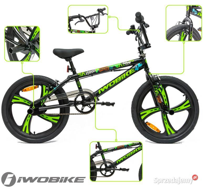 Rower Męski Damski BMX 20 Rotor 360 Pegi IWOBIKE BMX Gorlice sprzedam