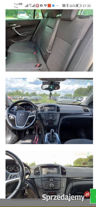 Opel Insignia uszkpdzona