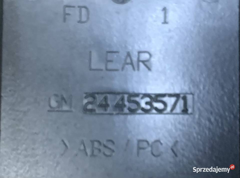 24453571 panel przełącznik szyb prawy przód opel Szczecin