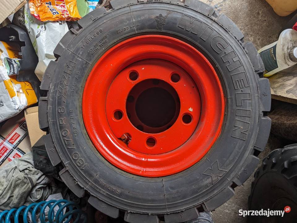 Opony pompowane Michelin18x78 wózek widłowy Lubliniec