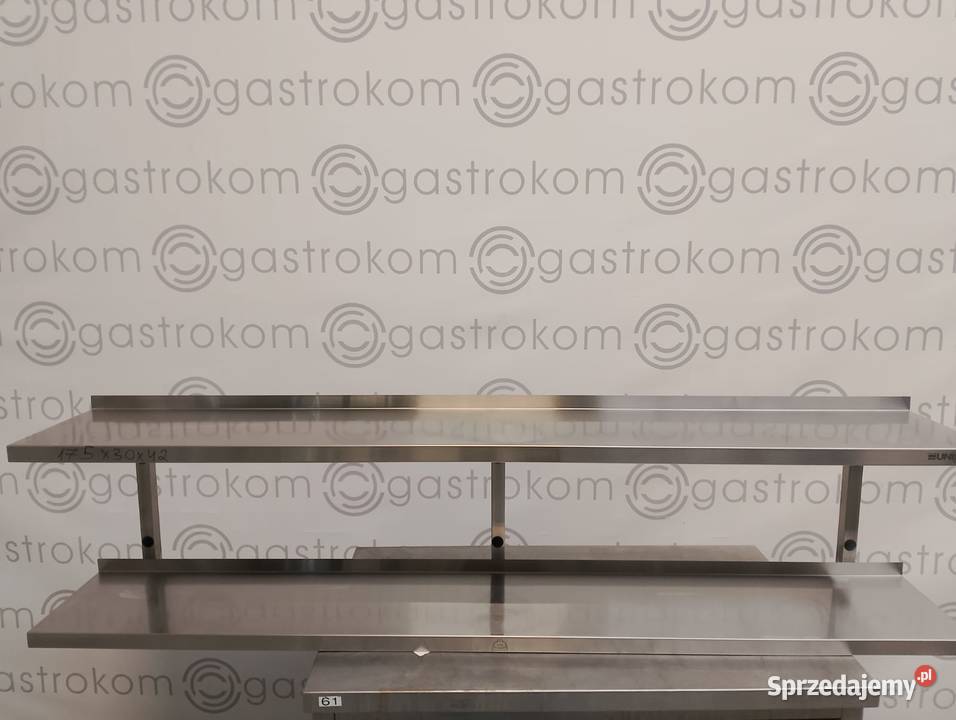 Półka 2 poziomowa 175x30 Wrocław sprzedam