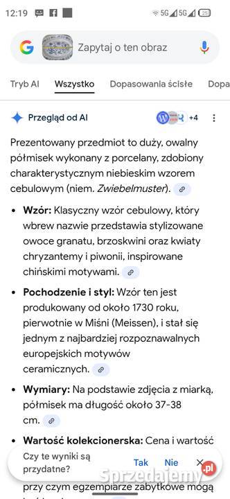 Porcelana firmy Książ Warszawa sprzedam