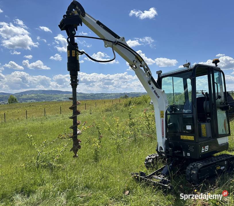 Koparka Bobcat E19 120 mh Najbogatsze Nowy Sącz