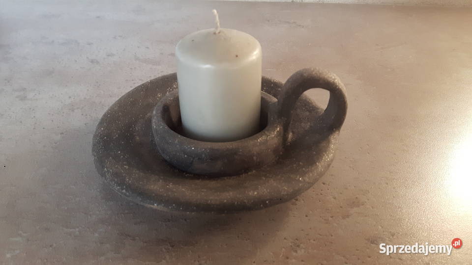 Świecznik ceramiczny ręcznie wykonany Otwock sprzedam