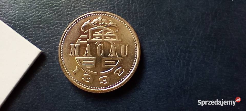 Stare monety 1 pataca 1992 Makau Lesko sprzedam
