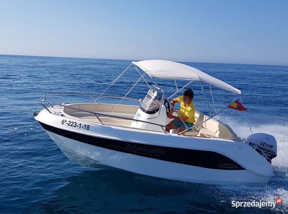 Nowa łódź motorowa Marinello FISHERMAN 16 500m6 Żeglarstwo pomorskie Gdynia