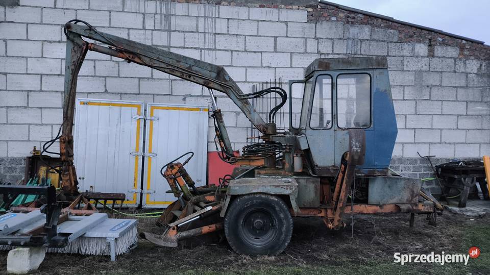 Pług staltech Ładowacz cyklop UNHZ 750 Rogoźno sprzedam