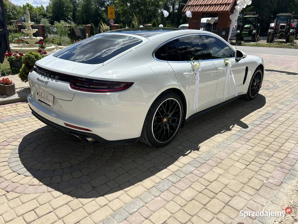 Wyjątkowe Porsche Panamera 4S do Ślubu Auto z Wynajem pojazdów