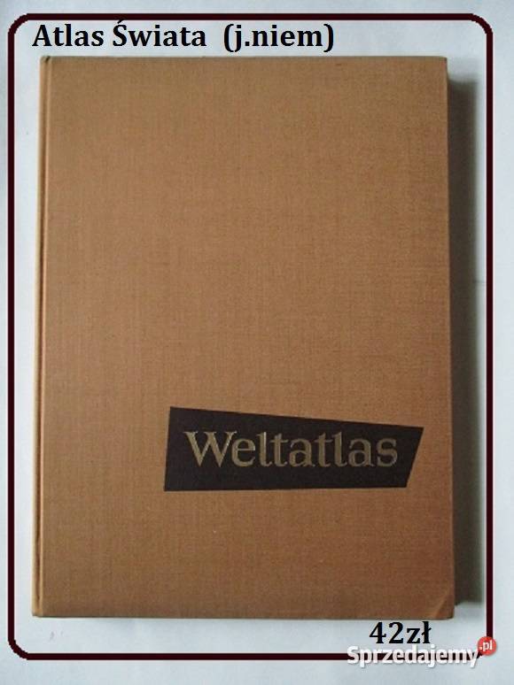 Weltatlas Atlas świata 1957r atlas świat