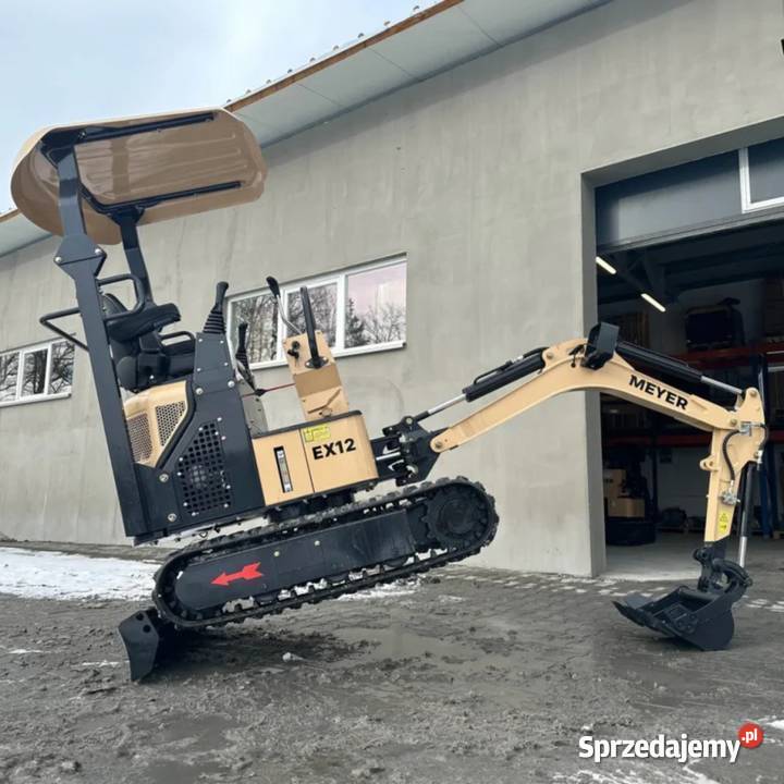 Minikoparka gąsienicowa MEYER EX12 rozsuwane Zielona Góra