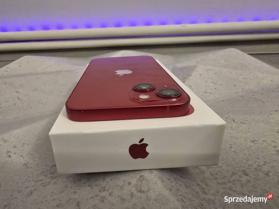 IPhone 13 128Gb Red kondycja 89 stan Perfekcyjny opolskie Nysa