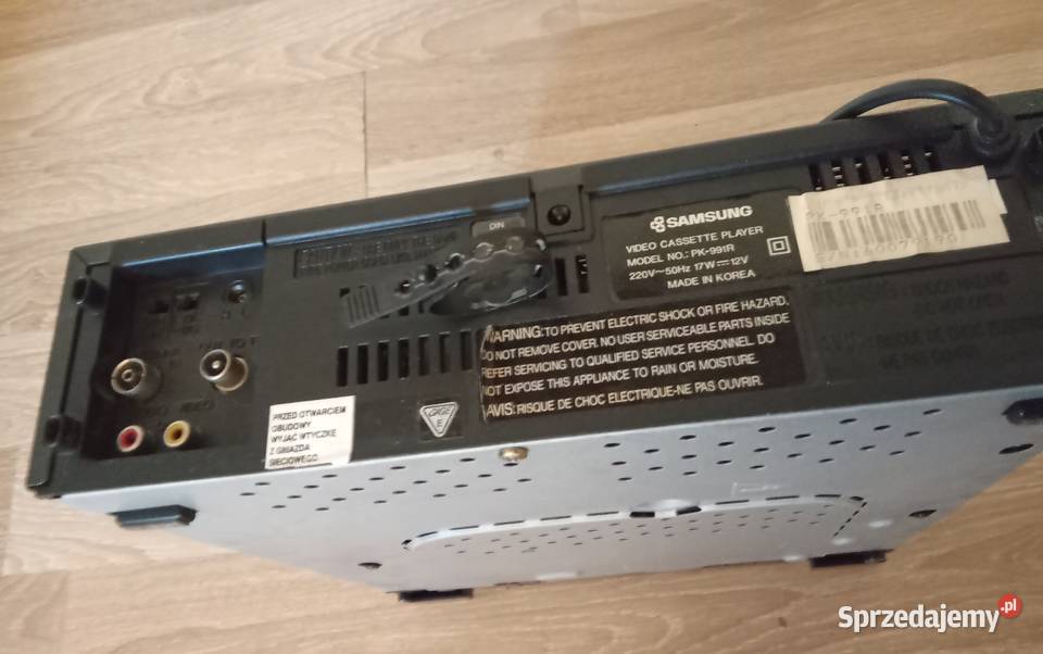 Sprzedam Sprawne Wideo VHS Samsung PK991R z TV i Video