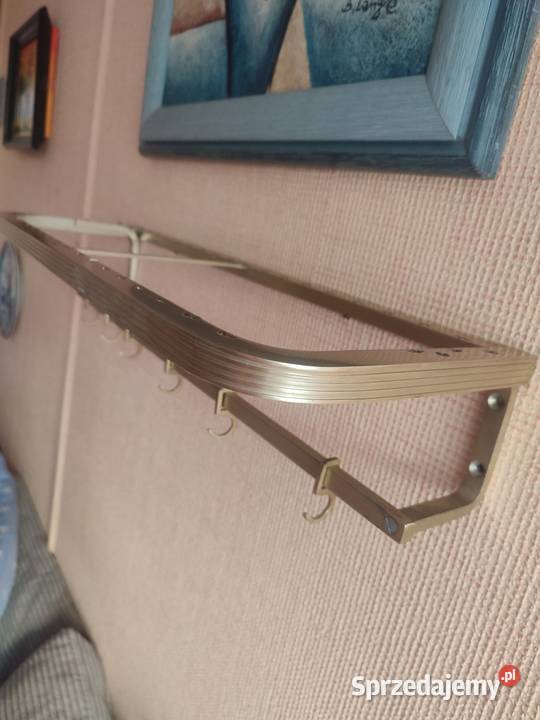 Wieszak żyłkowy PRL 70cm zachodniopomorskie Koszalin
