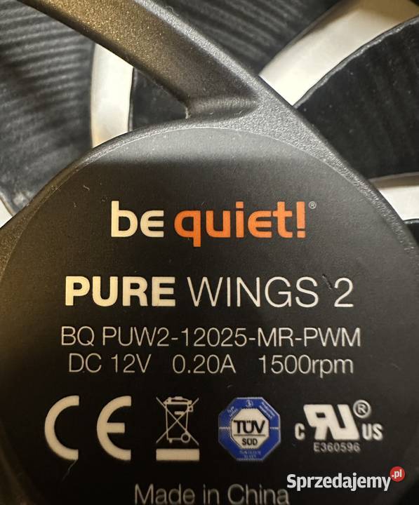 Wentylator BE QUIET Pure Wings 2 120mm PWM Kraków sprzedam