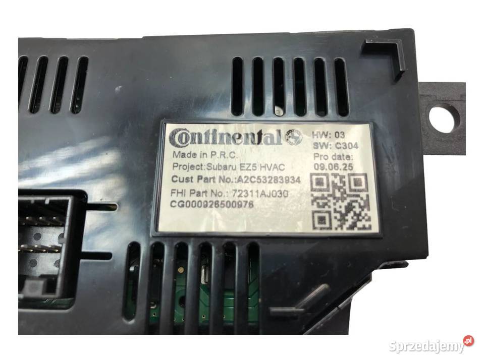 SUBARU OUTBACK IV LEGACY V 20092014 PANEL osobowe Skarżysko-Kamienna sprzedam