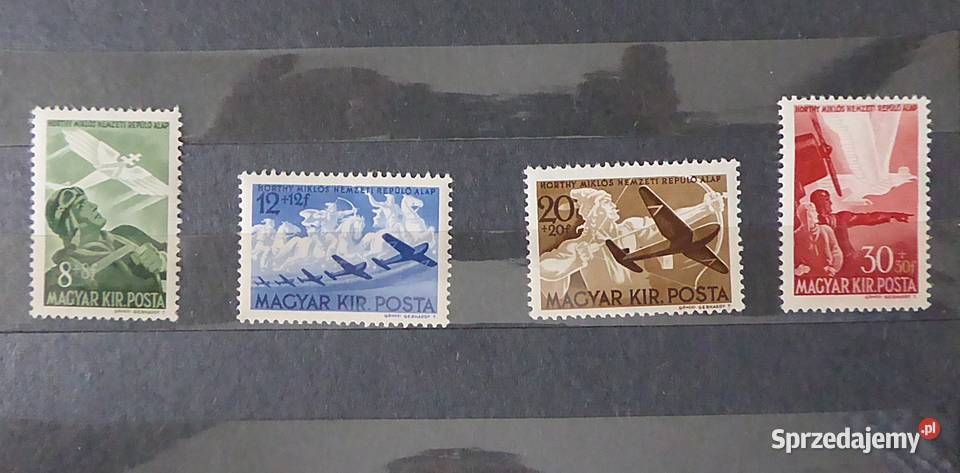Znaczki Węgry 1942 687690 Warszawa sprzedam