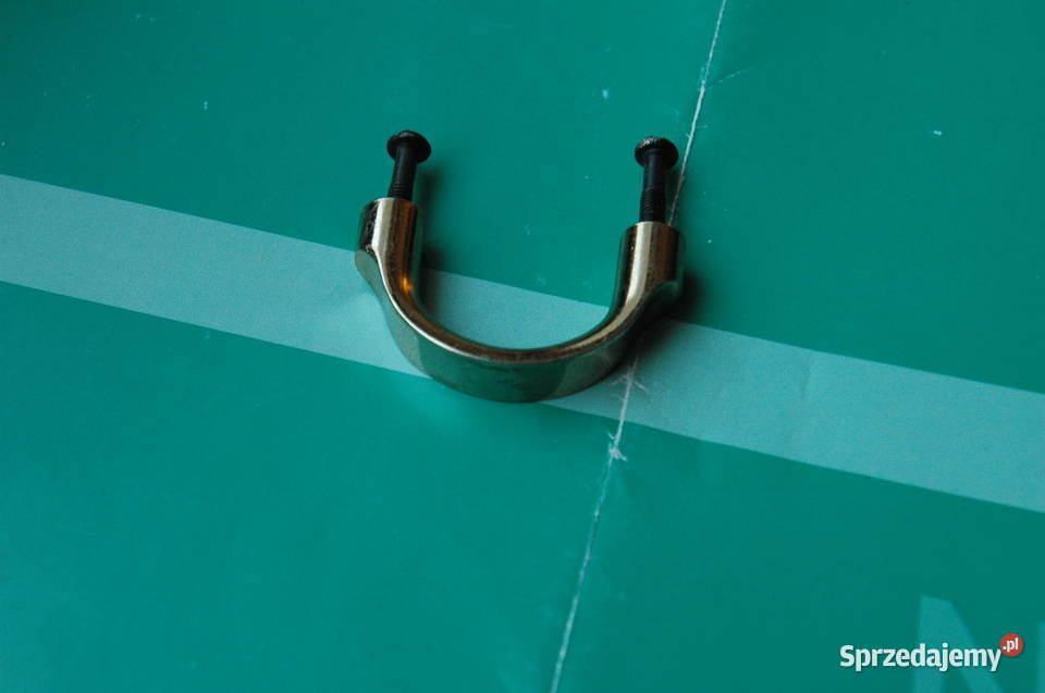 solidny mosiężny uchwyt meblowy produkcja ZSRR pomorskie