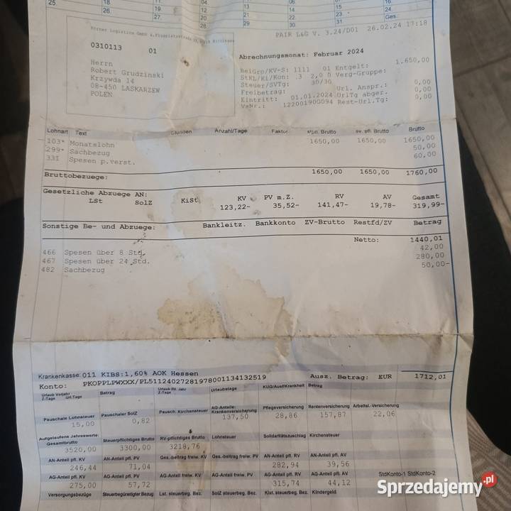 Kawasaki 900 ninja Krzywda