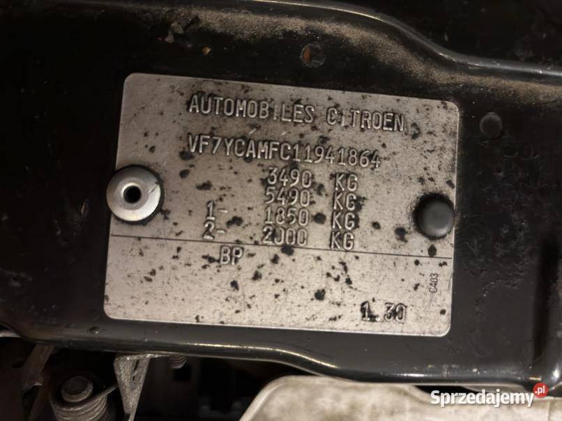 CITROEN JUMPER 2011 21980 ccm 101 101KM Warszawa sprzedam