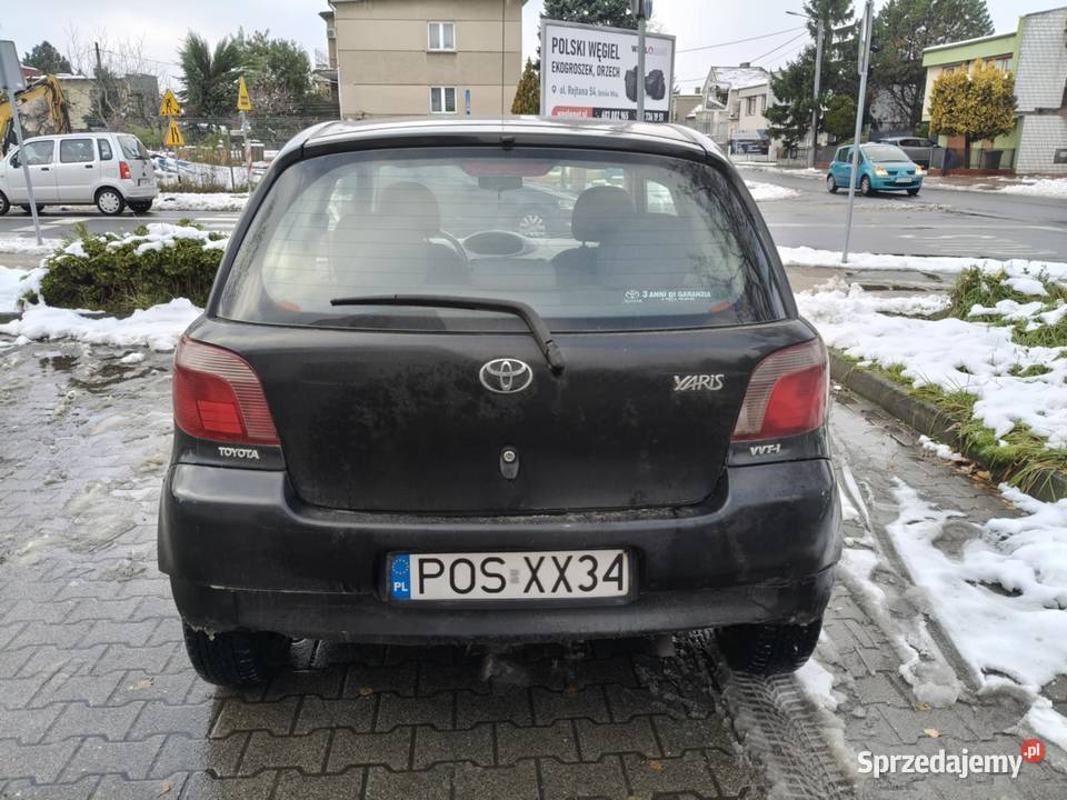 YARIS 13 BENZYNA KLIMA OKAZJA 141000km wielkopolskie Ostrów