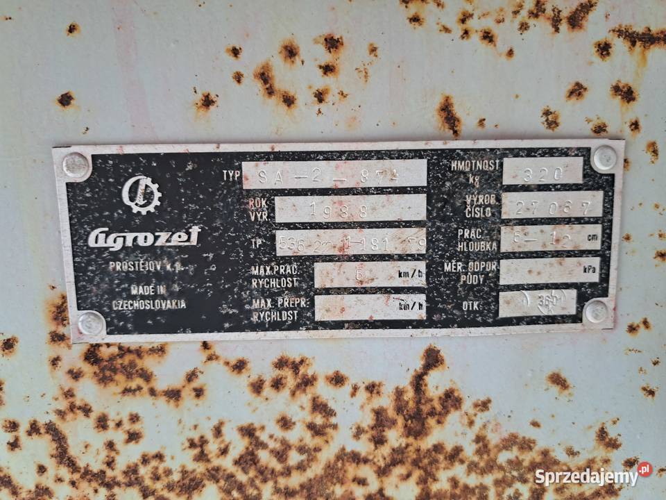 Sadzarka do ziemniaków czeska automat oryginał Siewniki i sadzarki Proszowice sprzedam