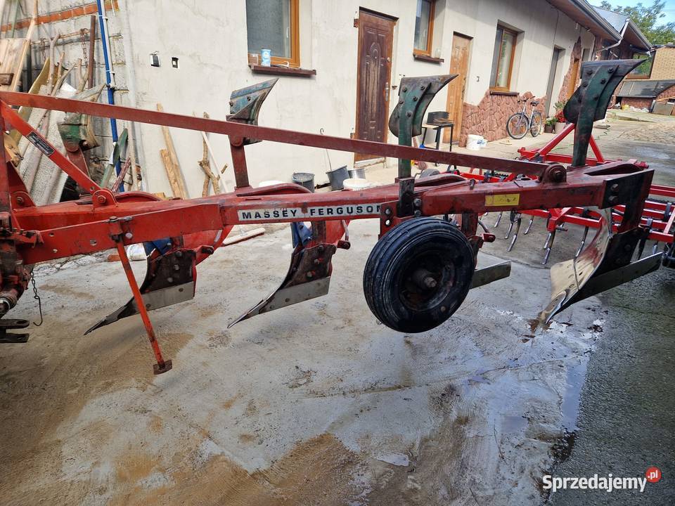 Pług zagonowy massey fergusson 150 4 skibowy Łagów sprzedam