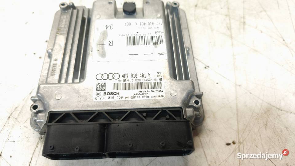 KOMPUTER STEROWNIK SILNIKA AUDI A6 C6 LIFT 27 Przystajń