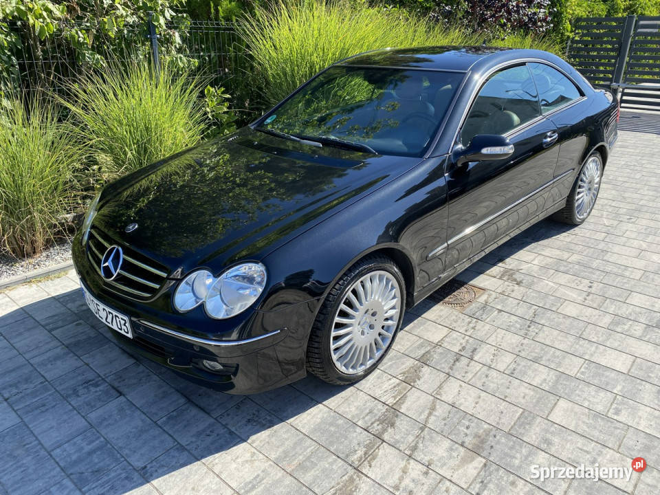 Mercedes CLK 200 zadbana 100 oryginalny przebieg kurtyny powietrzne