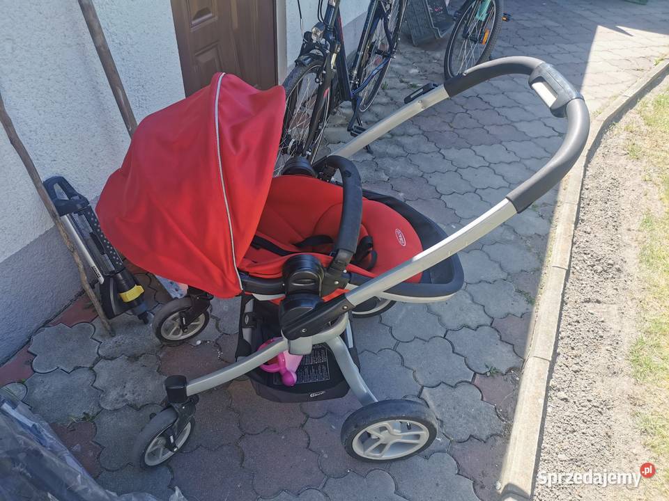 Graco SYMBIO Chili Red 4w1 wózek spacerowy Wielofunkcyjne Skierniewice