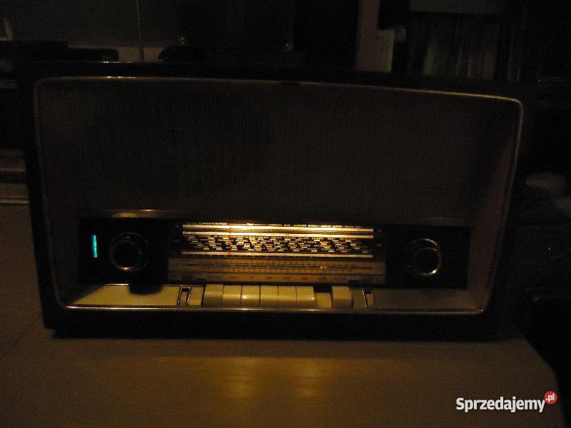 STARE KOLEKCJONERSKIE RADIO LAMPOWE GRUNDIG TYP Nowy Sącz