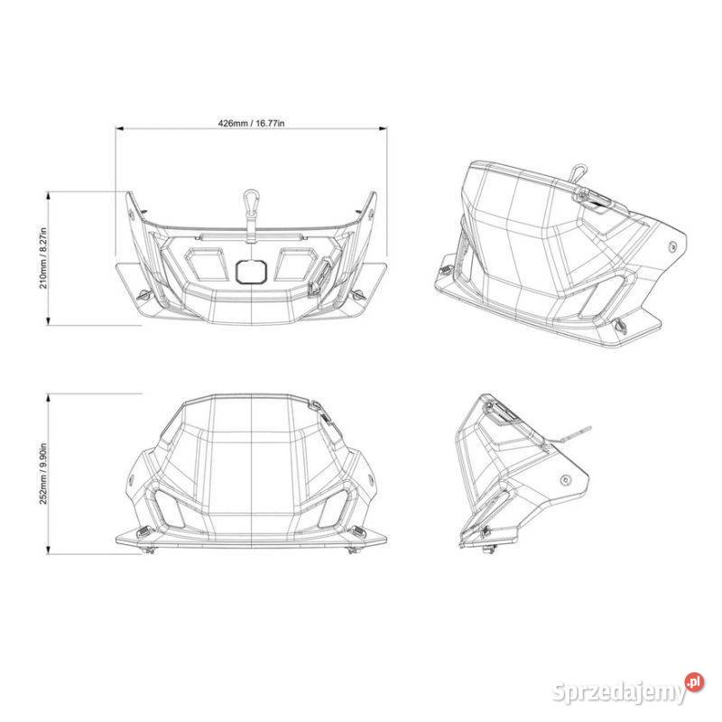 Uchwyt na telefon do quada atv CanAm Outlander Nowy Sącz