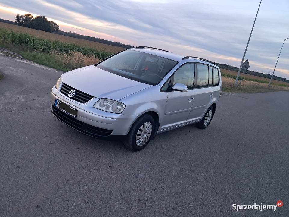 Touran 19 TDI 105 6b 270 przebiegu Rydzyna sprzedam
