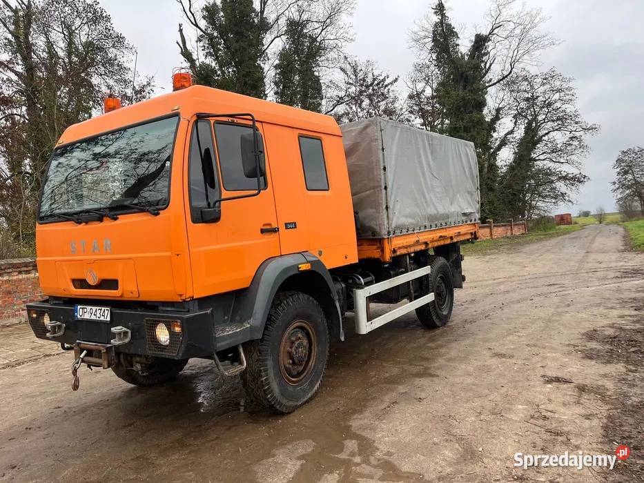 Star 944 4x4 hydraulika Man 10180 Legc wciągarka manualna zachodniopomorskie Dziedzice