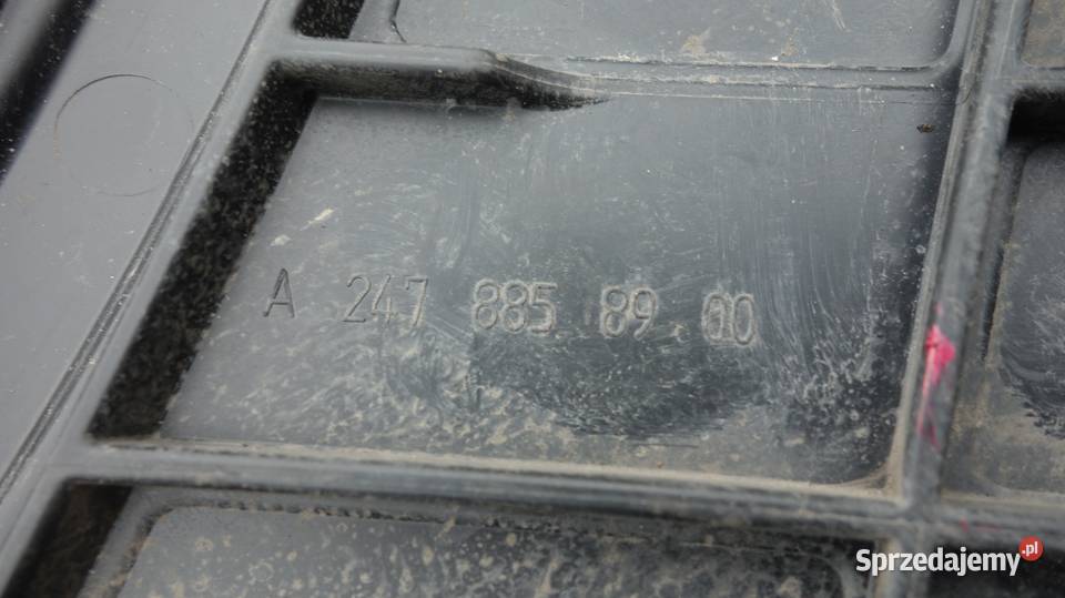 ŚLIZG ZDERZAKA PRAWY PRZÓD MERCEDES B W247 19 osobowe Ruda Śląska