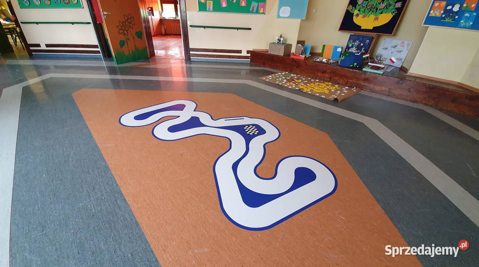 Tor do Kapsli 125x315 gry korytarzowe naklejki Świnoujście