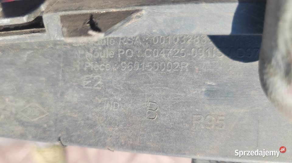 RENAULT SCENIC III 3DOKŁADKA HOKEJ LISTWA osobowe Pozostałe Ruda Śląska