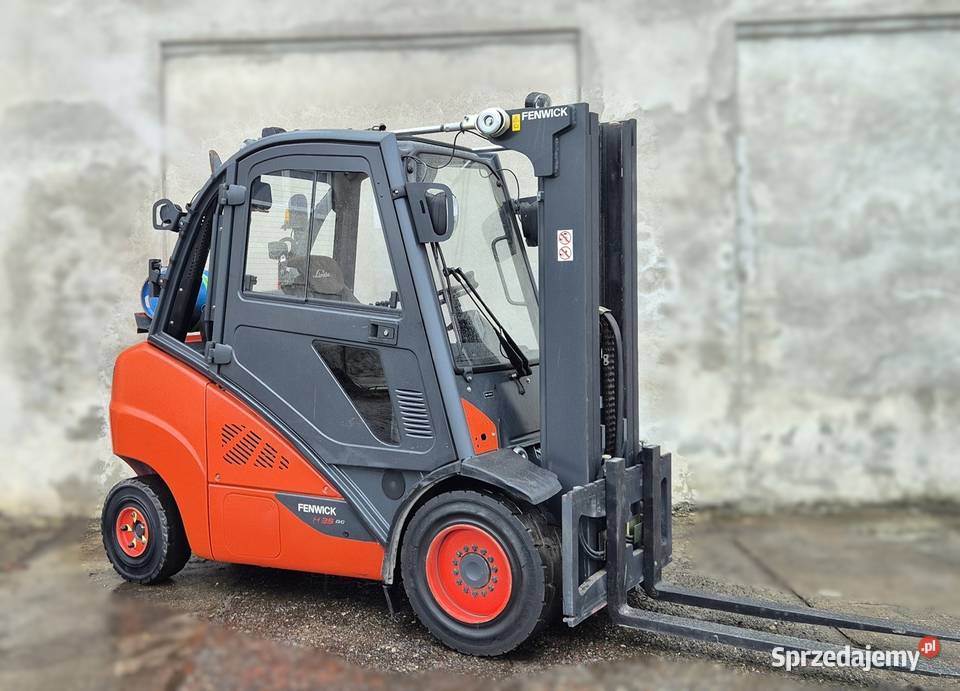 Linde H35 TRIPLEX 2017r 4 sekcje hydr wózek Rybnik sprzedam