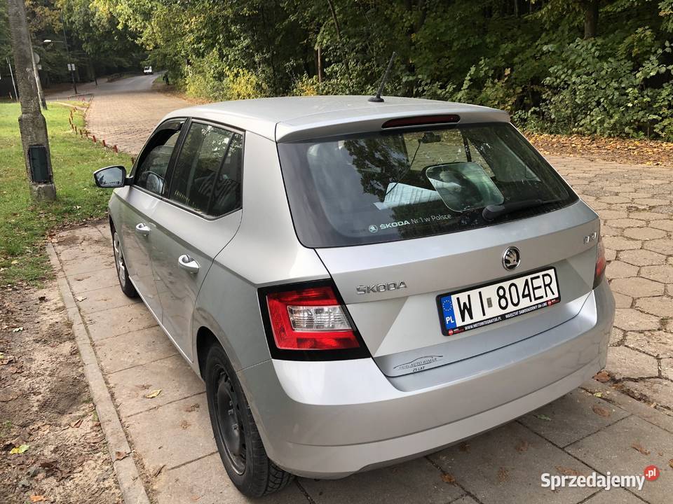 Skoda Fabia 3 III 2016 r Salon mazowieckie Warszawa sprzedam