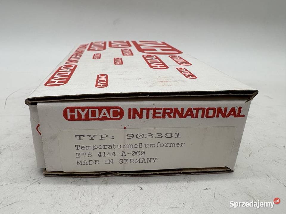 Hydac ETS 4144A000 903381 Temperature switch mazowieckie Warszawa sprzedam