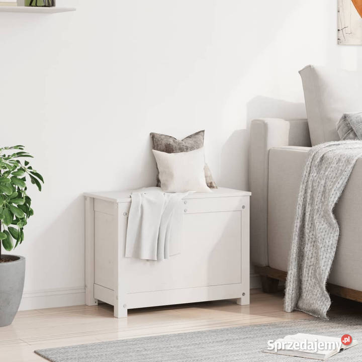 Skrzynia do przechowywania biała 60x32x455 lita Warszawa
