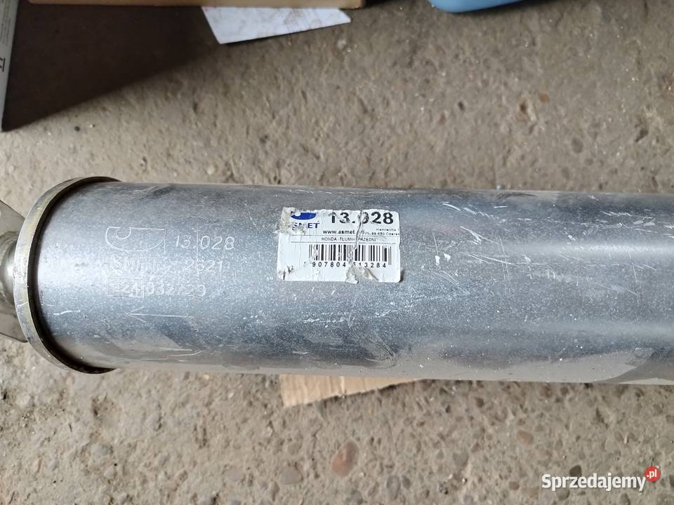 TŁUMIK ŚRODKOWY BEZ RURY HONDA CIVIC VII 0005 14 Jasło sprzedam