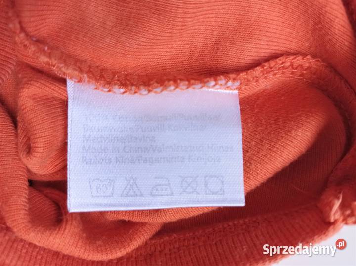 Body w kolorze cegły uniseks Lindex 62 Bluzki, koszulki i kaftaniki Katowice sprzedam