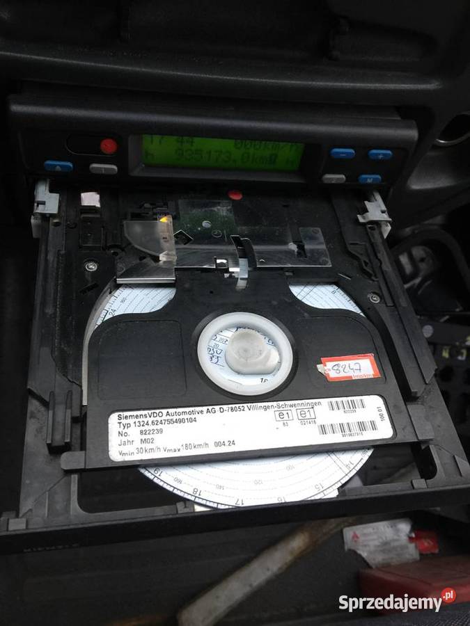 Tachograf analogowy KIENZLE 12V wielkopolskie Leszno